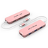 ANNBOS USB C Hub with 4K HDMI and 4 USB Ports(USB 3 x 3 + USB C)- Rose Gold