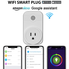 Ổ cắm MXQ Wifi Smart Socket Power Plug 110V-EU UK Plug