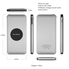 ANNBOS Qi Wireless 10000mAh Portable Battery Charger Fast Charging Power Bank