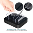 AnnBos Charging Station 5 Port Cell Phone usb Hub Charger Dock Station