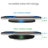 AnnBos Wireless Charger, Fast Wireless Charging Pad 10W with Anti-slip Rubber