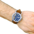 ​Đồng hồ Fossil Mens ME1161 Grant Twist Three-Hand Luggage Leather Watch