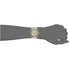Đồng hồ GUESS Women's Stainless Steel Genuine Leather Crystal Accented Watch