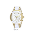 Đồng hồ GUESS Women's U0770L1 Sporty Gold-Tone Stainless Steel Watch with Multi-function Dial and Pilot Buckle