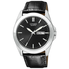 Đồng hồ Citizen Men's Black Leather Strap Watch