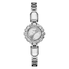 Đồng hồ GUESS Women's U0701L1 Dressy Jewelry Inspired Silver-Tone Watch with Self-Adjustable Bracelet