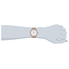 Đồng hồ GUESS Women's Dressy Watch with White Dial , Crystal-Accented Bezel and Mesh G-Link Band