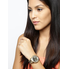 Đồng hồ GUESS Women's U0465L1 Gold-Tone Animal Print Watch