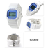 Đồng hồ Casio G-Shock DW-5600WB-7 Original Digital White Mens Watch 200M WR DW-5600WB