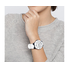 Đồng hồ GUESS STEEL W0149L6,Ladies Multi-Function,White Tone,Stainless Steel Case,Silicone Strap,50m WR