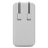 Spigen Essential F207 Quick Charge 3.0 Travel Charger w/ 2-Ports - White - Box Packaging