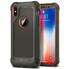 Spigen Pro Guard Case w/ Tempered Glass for Apple iPhone X - Army Green