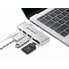 Cổng Chia USB-C Hub AnnBos 5-In-1 Type C Card Reader & HUB (Grey)