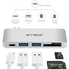 Cổng Chia USB-C Hub AnnBos 5-In-1 Type C Card Reader & HUB (Grey)