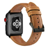 Dây da OUHENG cho đồng hồ Apple Watch Band 42mm 44mm ,Sport and Edition, Retro Brown Band