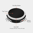 Robot lau nhà Dingji Convenient Smart Auto Rechargeable Smart Robot Vacuum Cordless 3-in-1 Dry Wet Floor Mop Cleaner