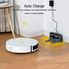 Robot lau nhà Costway Robot Vacuum Cleaner, Smart Strong Suction Cleaner Smart, App Controls & WiFi-Connected, HEPA Filter, Super Quiet Self-Charging