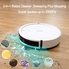 Robot lau nhà Costway Robot Vacuum Cleaner, Smart Strong Suction Cleaner Smart, App Controls & WiFi-Connected, HEPA Filter, Super Quiet Self-Charging