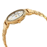 Anne Klein White Mother of Pearl Crystal Dial Ladies Watch Set ANK/3400WTST