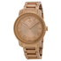 Movado Bold Rose Dial Rose Gold-tone Unisex Watch 3600199