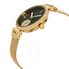 Anne Klein Swarovski Crystals Green Dial Ladies Watch AK/3000GNGB