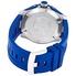 Davidoff Velocity Diver Automatic Blue Dial Blue Rubber Men's Watch 22440