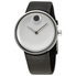 Movado Edge Silver Aluminum Dial Men's Watch 3680001