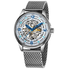 Akribos XXIV Akribos Automatic Skeleton Dial Stainless Steel Men's Watch AK446SS