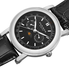 Akribos XXIV Akribos Black Dial Stainless Steel Black Leather Men's Watch AK632SSB