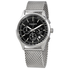 Akribos XXIV Akribos Chronograph Black Dial Stainless Steel Men's Watch AK625SSB
