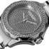 Akribos XXIV Akribos Diamond Silver-Tone Steel and White Ceramic Ladies Watch AK534SS