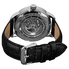 Akribos XXIV Akribos Manual Wind Skeleton Dial Black Leather Men's Watch AK538BK