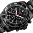 Akribos XXIV Black Dial Chronograph Men's Watch AK950BK