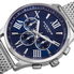 Akribos XXIV Blue Dial Multifunction Men's Watch AK844SSBU