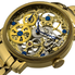Akribos XXIV Manual Wind Gold-tone Stainless Steel Men's Watch AK525YG