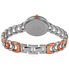 Akribos XXIV Silver Dial Two-tone Quartz Ladies Watch AK804TTR