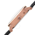 Akribos XXIV Akribos Black Dial Gold Tone Black Leather Men's Watch AK633RG