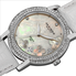 Akribos XXIV Akribos Diamond Mother of Pearl Dial Ladies Watch AK580SSW