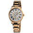 Akribos XXIV Akribos Diamond Rose Gold-tone Steel Ladies Watch AK570RG
