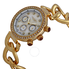 Akribos XXIV Akribos Mother of Pearl Dial Gold Tone Metal Ladies Watch AK640YG