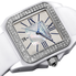 Akribos XXIV Akribos Mother of Pearl White Ceramic Ladies Watch AK546WT