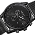Akribos XXIV Black Dial Chronograph Men's Watch AK813BK