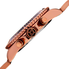 Akribos XXIV Black Dial Chronograph Rose Gold-Tone Men's Watch AK950RGBK
