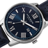 Akribos XXIV Perforated Strap Blue Dial Men's Watch AK1048SSBU