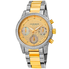 Akribos XXIV Diamond Gold Dial Men's Watch AK1038TTG