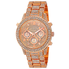 Akribos XXIV Rose Gold-tone Dial Ladies Watch AK776RG