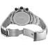 Akribos XXIV White Dial Two-tone Steel Chronograph Men's Watch AK619SSB