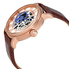 Akribos XXIV Akribos Manual Wind Skeleton Dial Rose Gold-Tone Men's Watch AK540RG