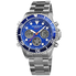 Akribos XXIV Quartz Black Dial Men's Smart Watch AK1094SSBU