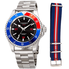 Akribos XXIV Black Dial Men's Watch AK1002RDBU